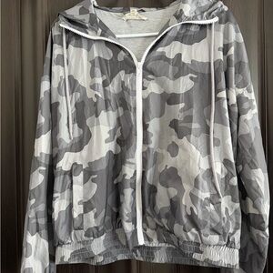 Pink Republic Gray Camouflage Jacket